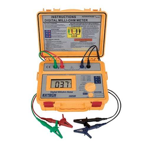 Extech 380580-NIST Milli-Ohmmeter (New)
