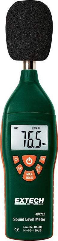 Extech 407732-NISTL Sound Level Meter (New)