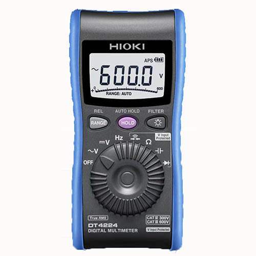 Hioki DT4224 600 Multimeter (Pre-Owned)