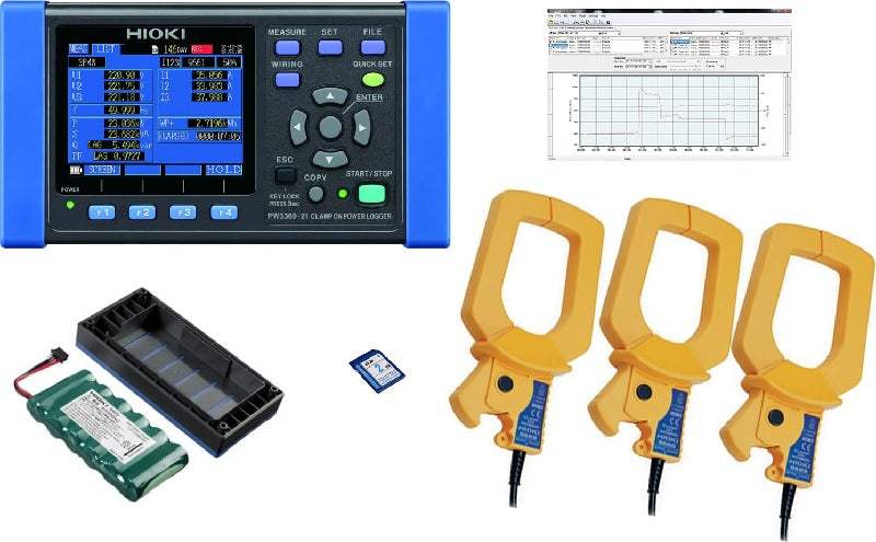 Hioki PW3360-20/1000PRO Power Analyzer (New)