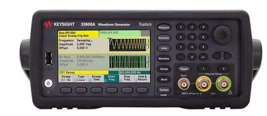 Keysight 33622A 120 MHz 2-Channel Arbitrary Waveform Generator (Pre-Owned)
