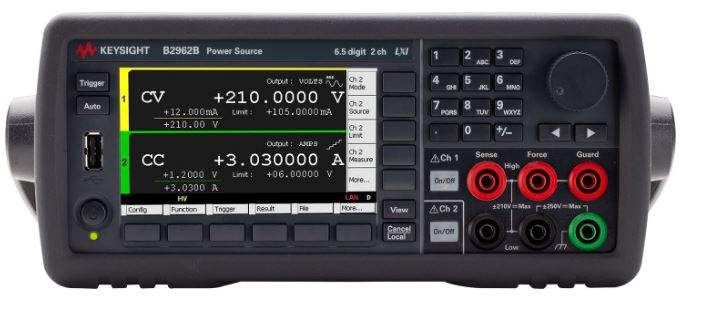 Keysight B2962B 6.5 2-Channel Noise Meter (Pre-Owned)