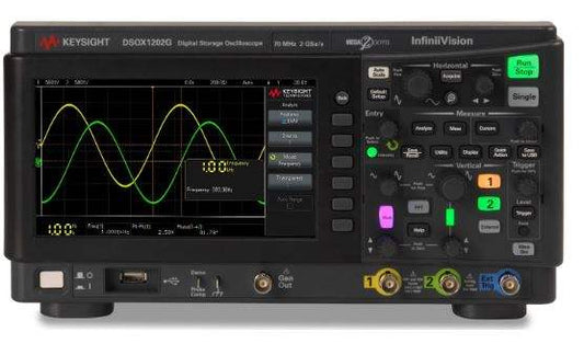 Keysight DSOX1202G 70/100/200 MHz 2-Channel Oscilloscope (Pre-Owned)