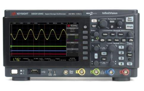 Keysight DSOX1204G 70/100/200 MHz 4-Channel Oscilloscope (Pre-Owned)