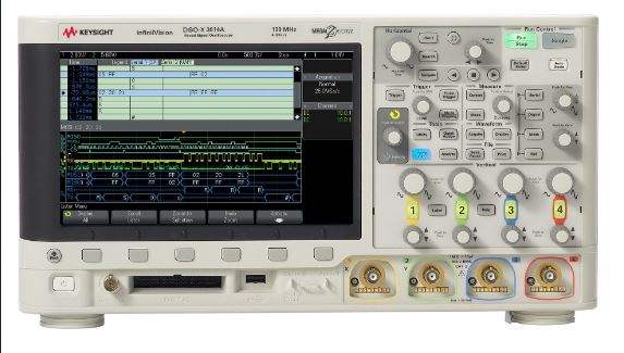Keysight Technologies DSOX3014A 100 MHz Digital Oscilloscope (Pre-Owned)