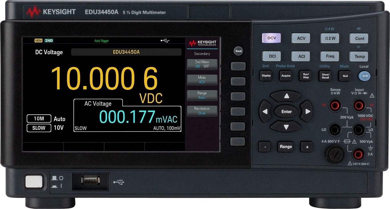 Keysight EDU34450A 5½-Digit Multimeter (Pre-Owned)