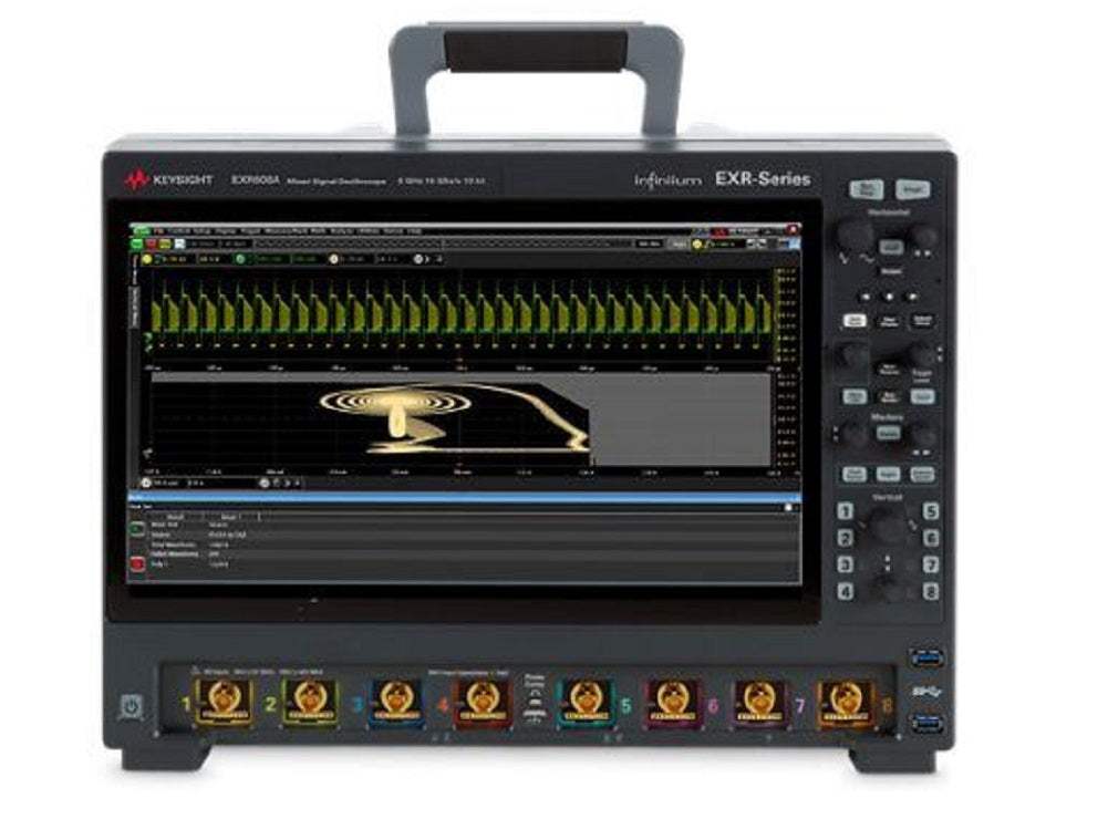 Keysight EXR608A 6 GHz 8-Channel Digital Oscilloscope (Used)