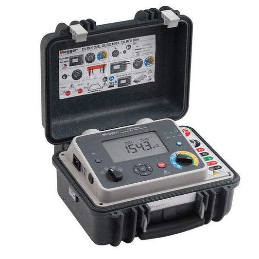 Megger DLRO100HB-LG2-P3 Digital Low Resistance Ohmmeter (New)