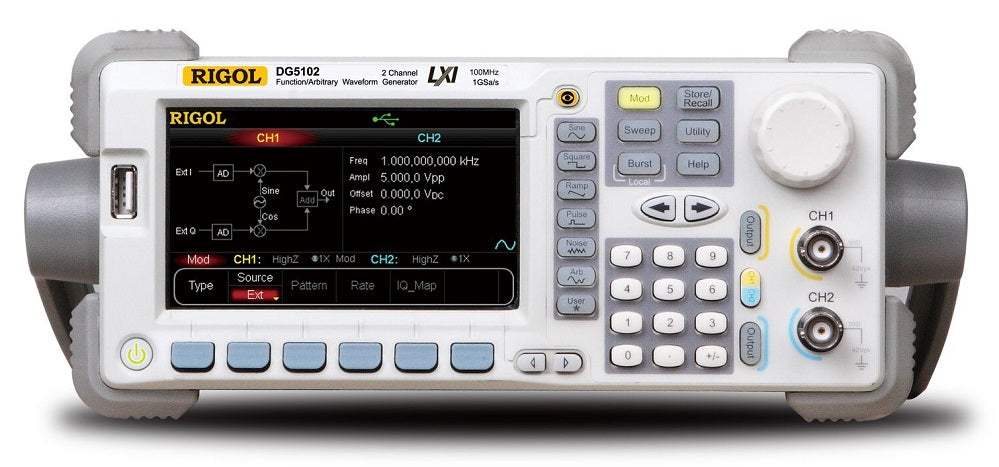 Rigol DG5102 Arbitrary Waveform Generator (New)