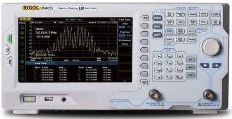 RIGOL DSA832-TG 9 2 GHz Spectrum Analyzer (Pre-Owned)