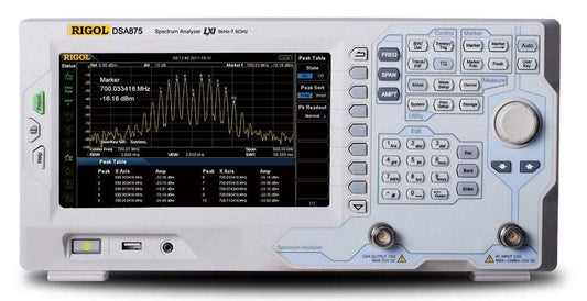 RIGOL DSA875-TG 9 5 GHz Spectrum Analyzer (Pre-Owned)