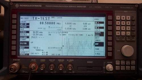 Rohde & Schwarz CMS54 Communication Analyzer (Used)