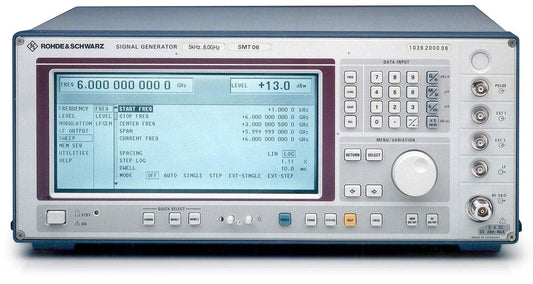 Rohde & Schwarz SMT06 5 6 GHz Signal Generator (Pre-Owned)