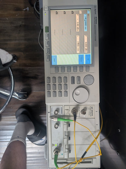 Agilent Keysight 8164A Plus Tunable Laser 81682a