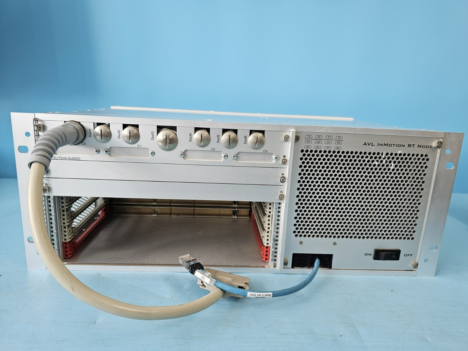 SCHROFF BGTR 4HE 5 Slot VME Chassis Rack