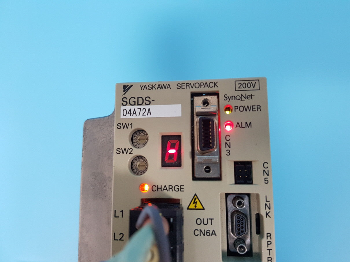 YASKAWA SERVOPACK SGDS-04A72A Servo Driver