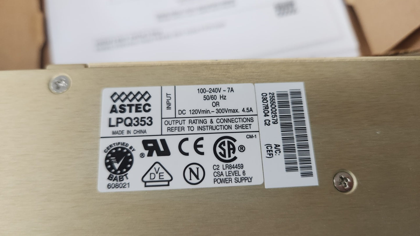 ASTEC LPQ353 Power Supply New