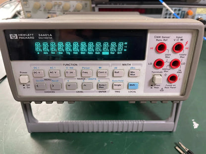 HP Agilent 34401A 6½-Digit True RMS Digital Multimeter