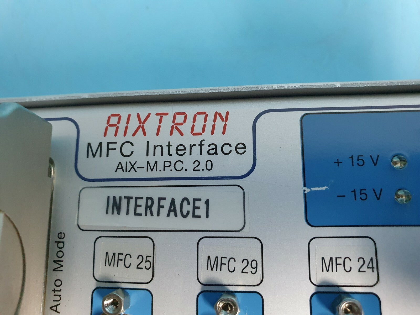 Aixtron AIX-M.P.C. 2.0 MFC Interface