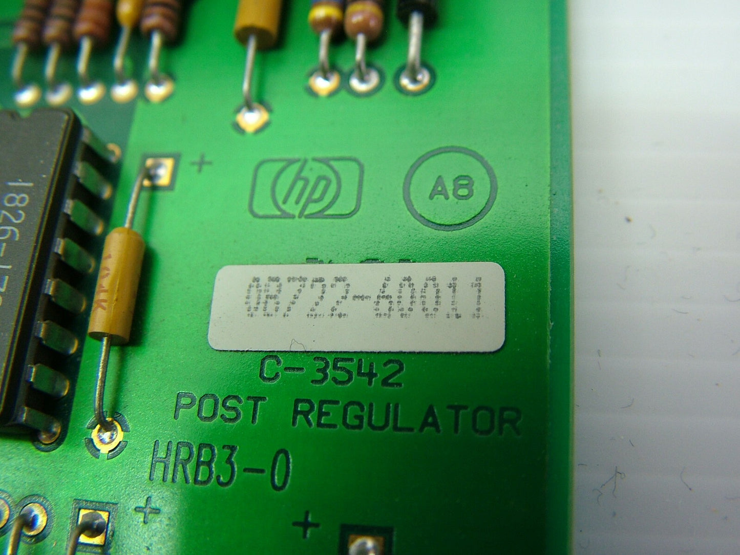 HP Agilent Post Regulator 08722-60011 Board