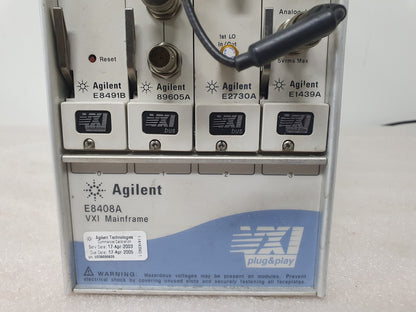 Agilent E8408A VXI Mainframe Signal Analyzer System