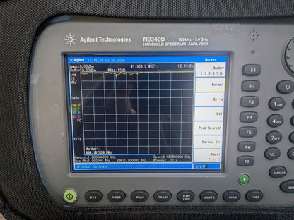 Agilent N9340B Handheld Spectrum Analyzer 100kHz-3GHz