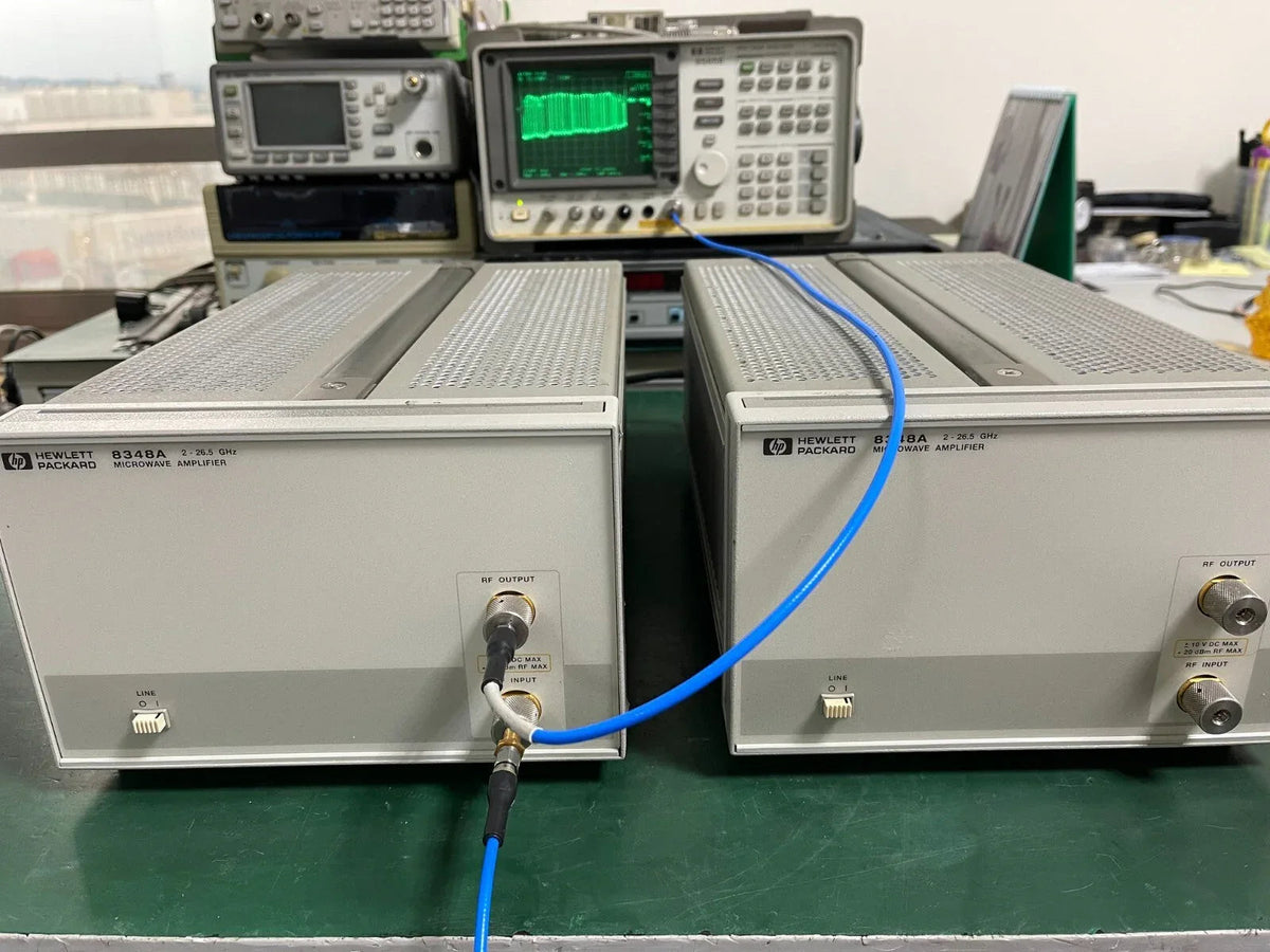 HP Agilent 8348A 2-26.5GHz Microwave Amplifier
