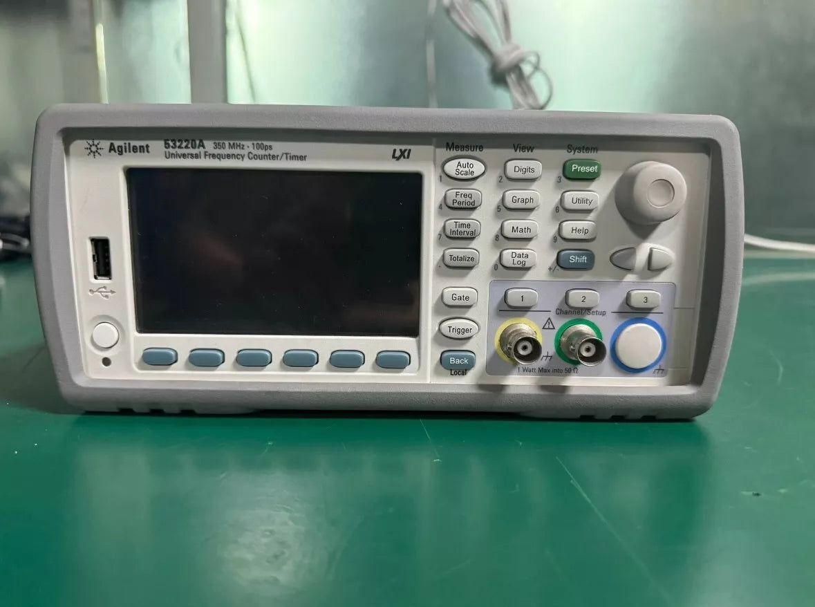 Used Agilent 53220A 350MHz Frequency Counter