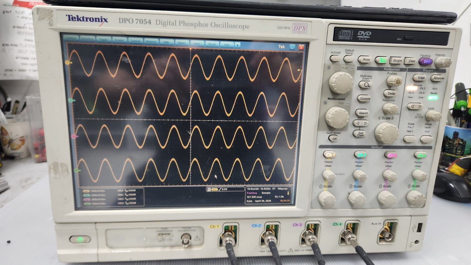 Tektronix DPO7054 4CH Digital Phosphor Oscilloscope