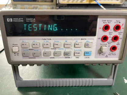 HP Agilent 34401A 6½-Digit True RMS Digital Multimeter