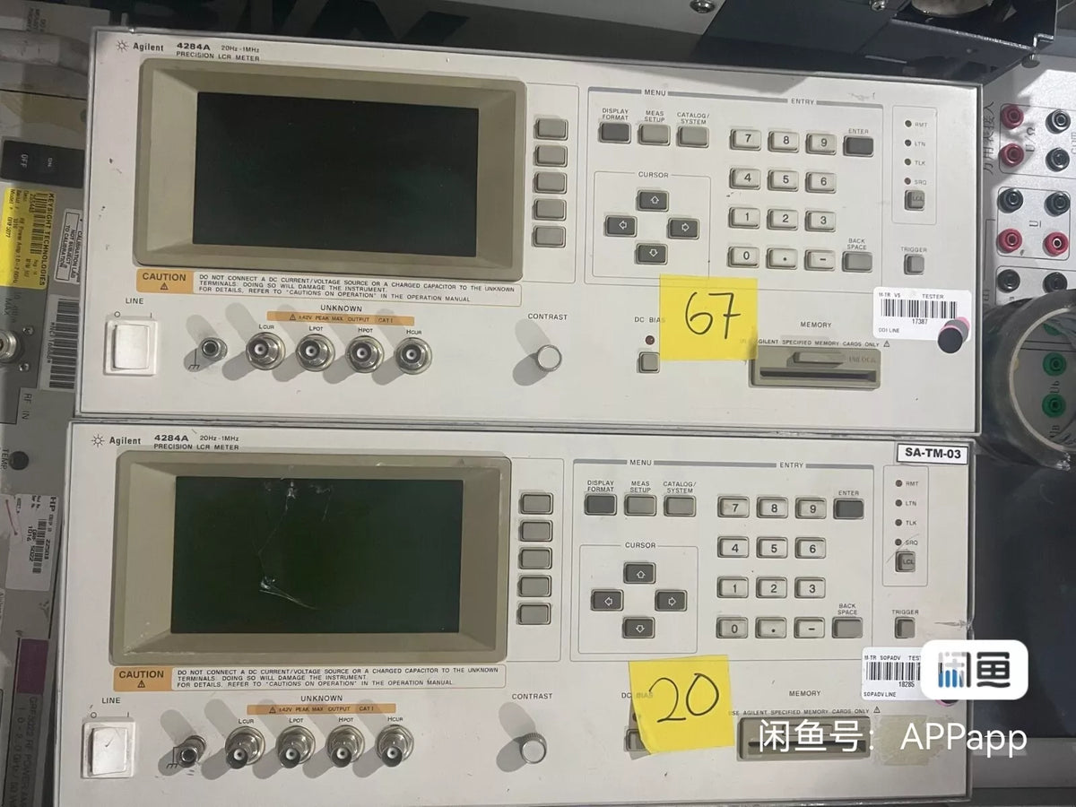 Used Agilent 4284A LCR Meter 20Hz-1MHz