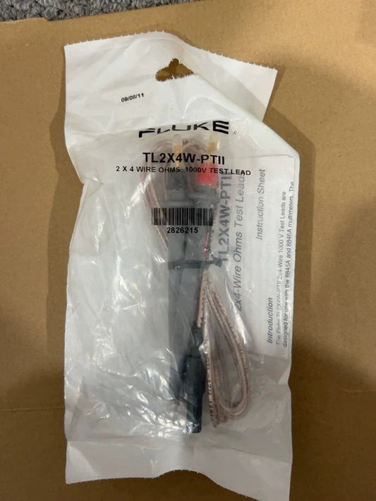 New Fluke TL2X4W 4-Wire Test Leads