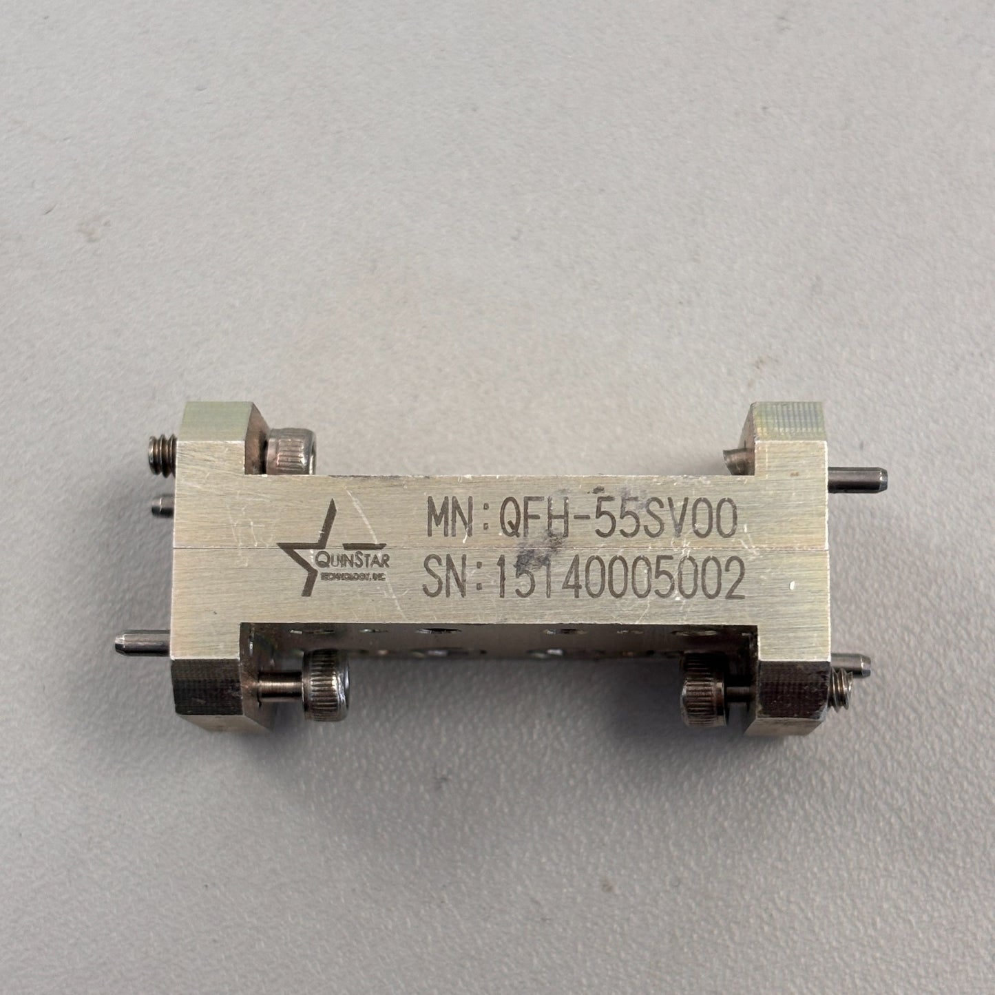 WR15 Waveguide BPF 55–65GHz QFH-558V00