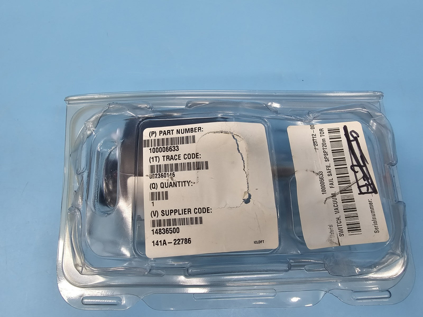 New MKS Instruments 141A-22786 1 Torr Baratron Sensor