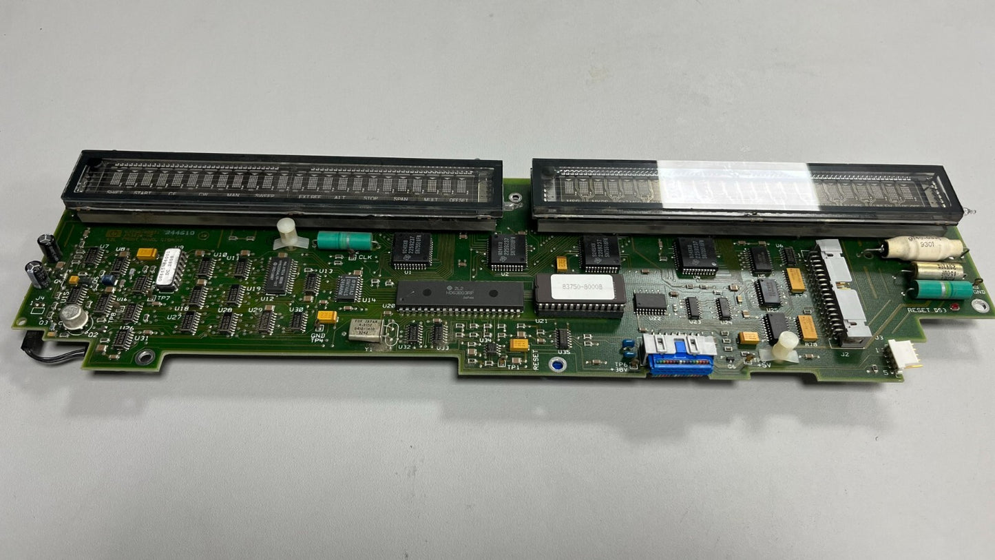 Agilent 83750-60011 VFD Display 83751A 83752A