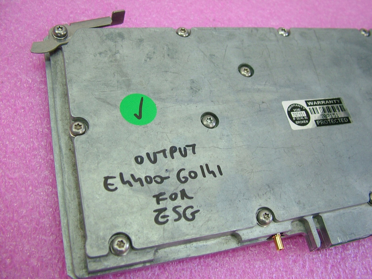 Agilent E4400-60141 OUTPUT Board ESG Signal Generator
