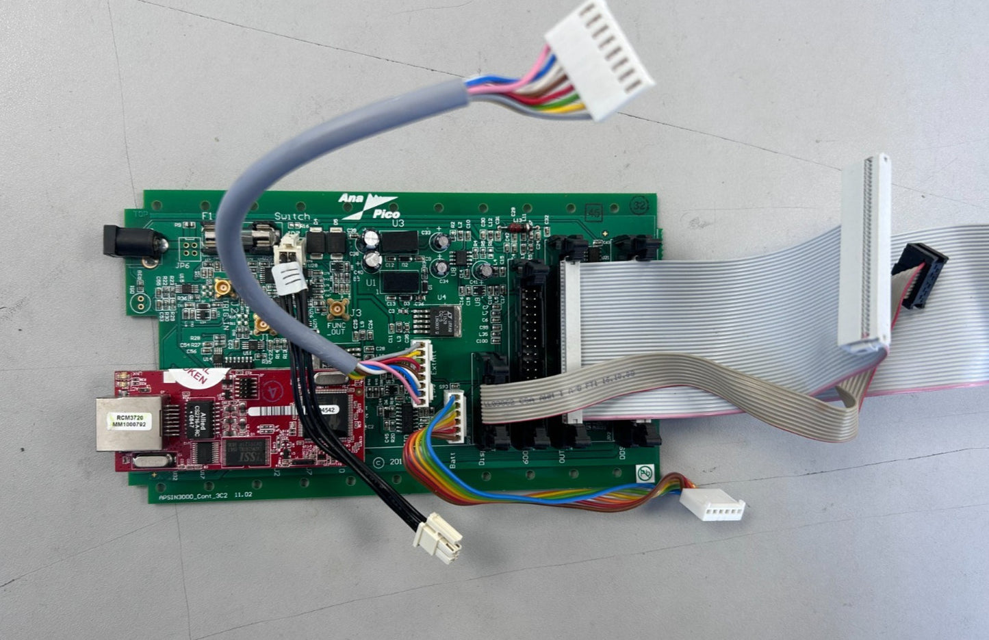 ANA Pico APSIN3000-CONT-3C2 Board LAN RCM3720