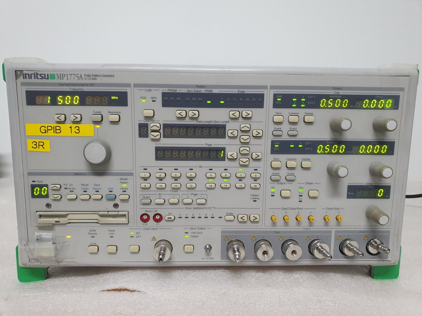 Anritsu MP1775A Pulse Pattern Generator 12.5GHz