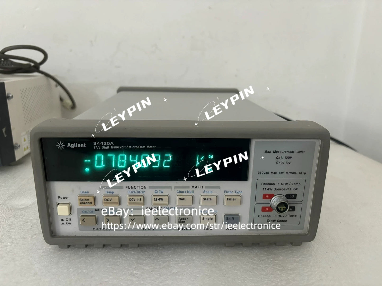 Keysight 34420A 7.5 Digit Nanovolt/Microohm Meter