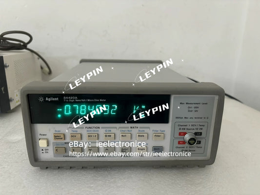 Keysight 34420A 7.5 Digit Nanovolt/Microohm Meter