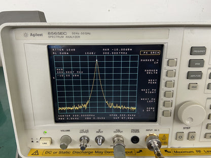 HP Agilent 8565EC Spectrum Analyzer 20Hz-50GHz NIST Calibrated