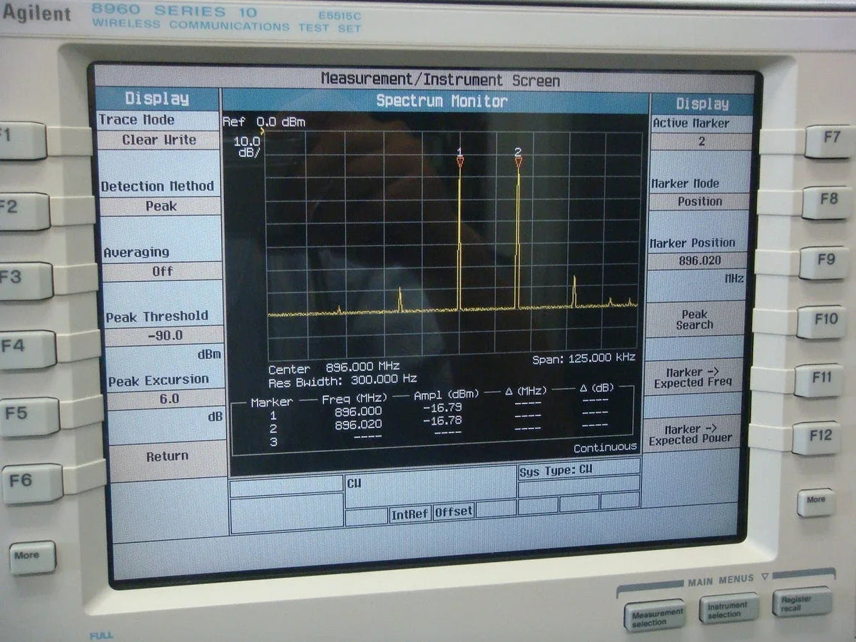 Agilent Wireless Communications Test Set RF Testing