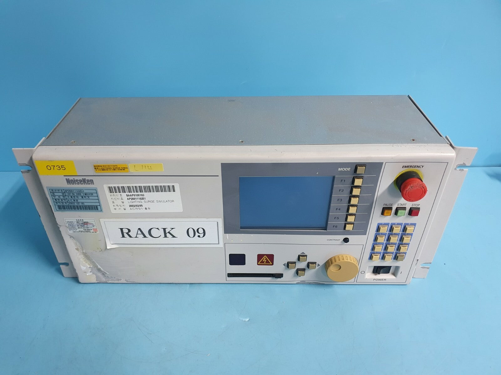NOISEKEN Lighting Surge Simulator