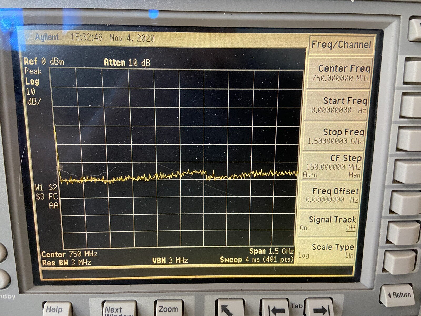 Agilent E4401b Spectrum Analyzer