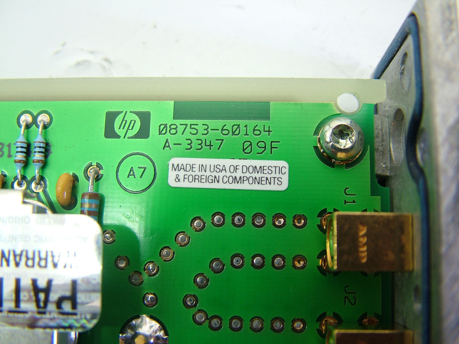 HP Agilent 08753-60164 UTG Pulse Generator