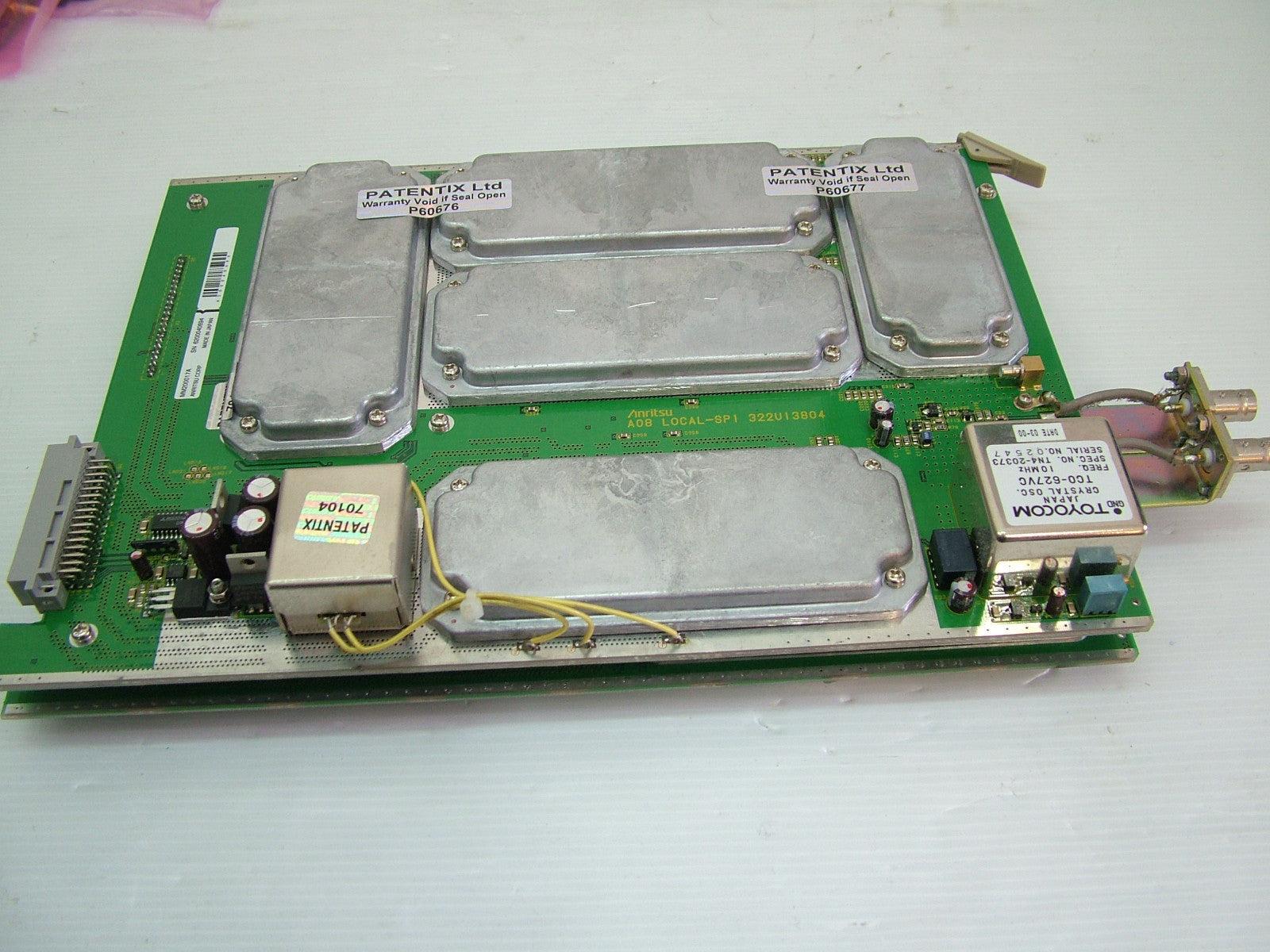 Anritsu A07 A08 Local Board 322U14359 322U13804