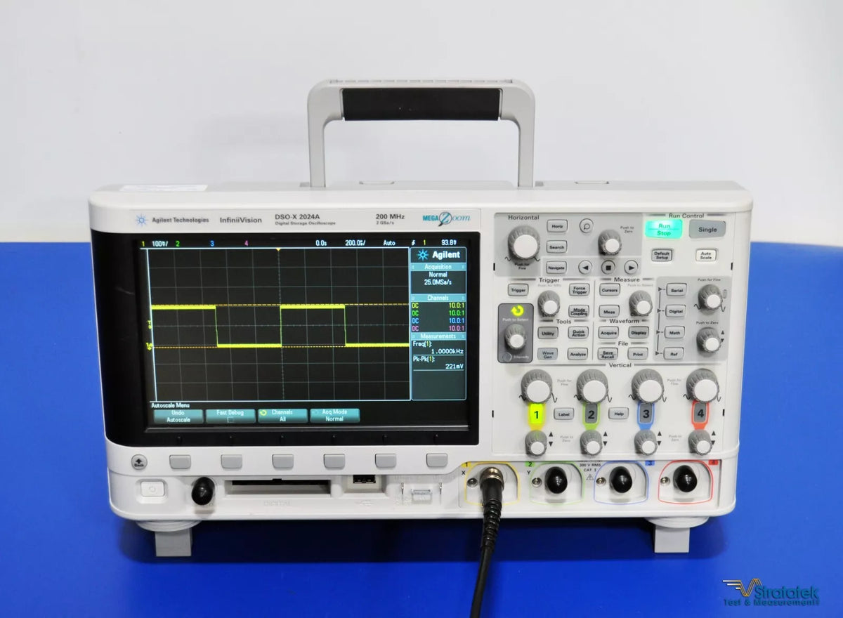 Agilent DSO-X 2024A 200MHz 4-Ch Oscilloscope