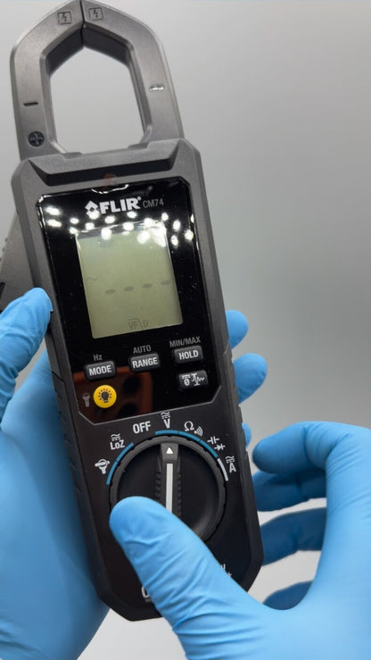 New FLIR CM74 600A AC DC Industrial Clamp Meter