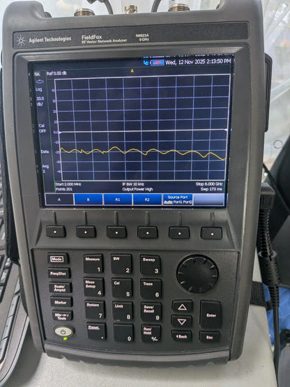 Keysight Agilent N9923A 6GHz Vector Network Analyzer