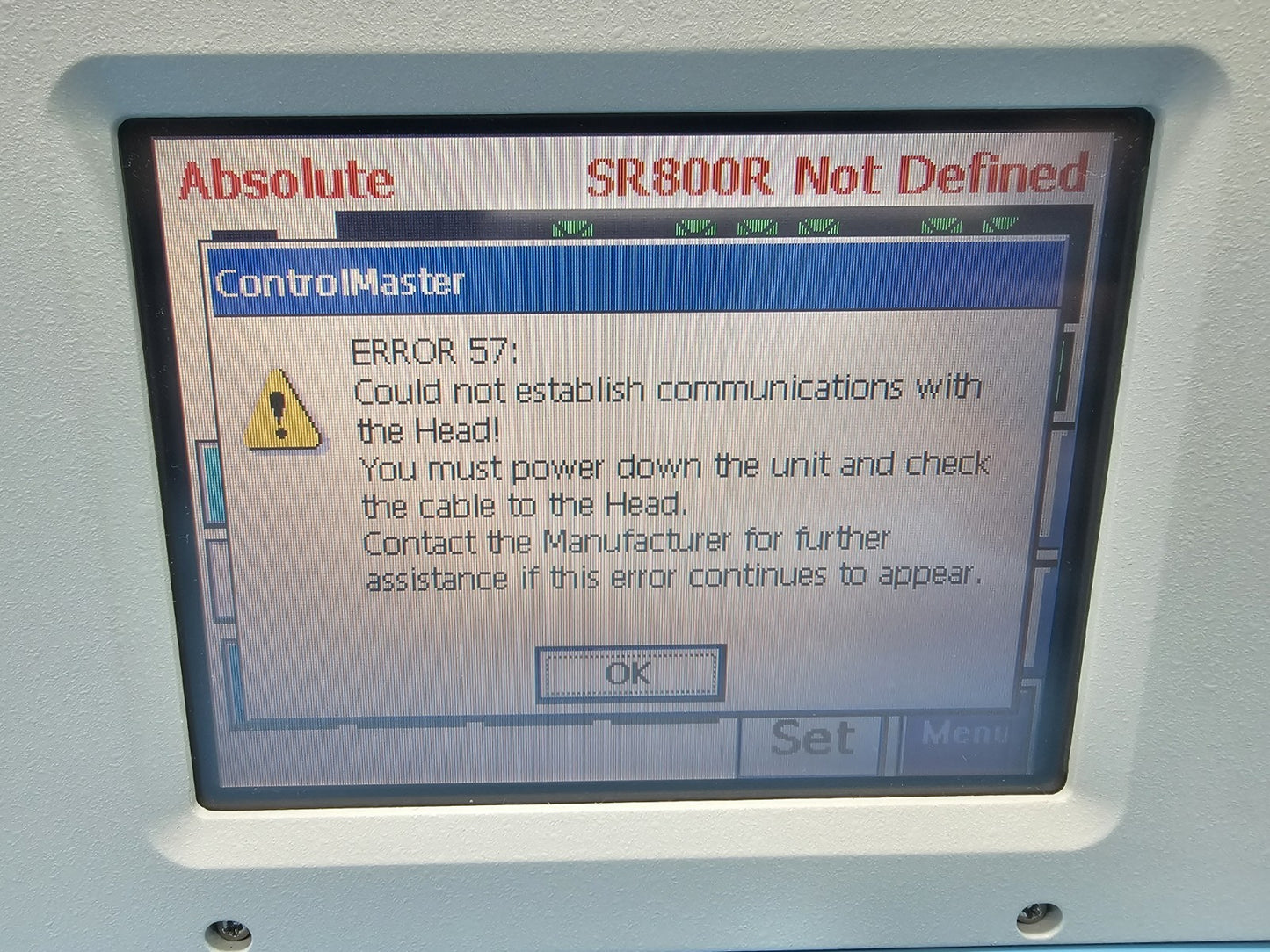 CI SYSTEM SR800R-2D Control Master Blackbody